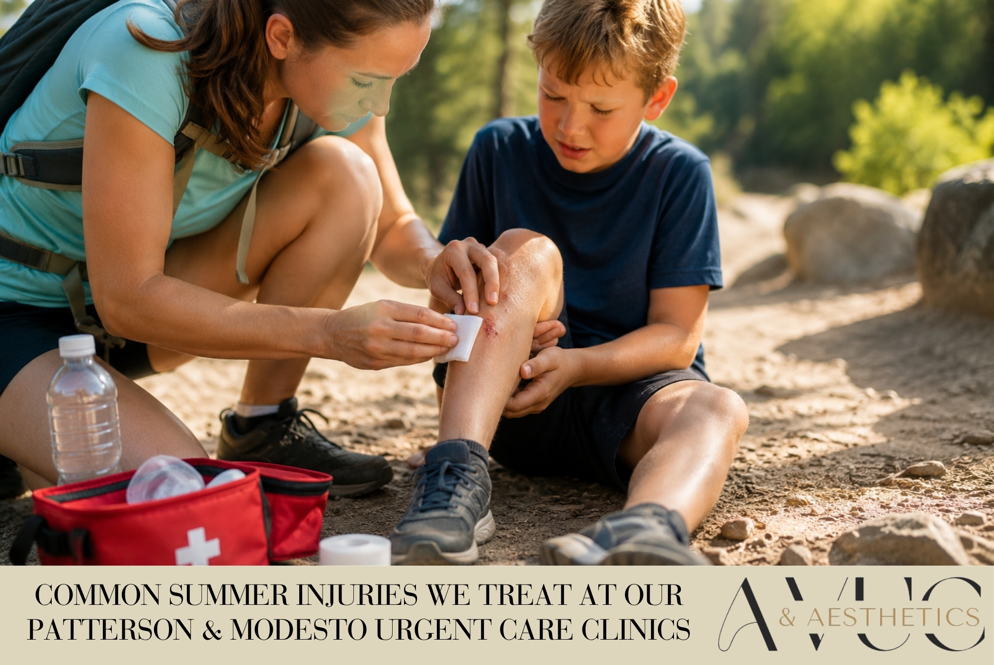Common Summer Injuries We Treat at Our Patterson & Modesto Urgent Care Clinics
